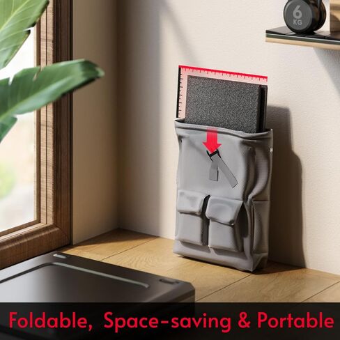 حصيرة تدريب الدراجة متوافقة مع دراجة بيلوتون، لمعظم الدراجات الثابتة، سمك 6 مم، ملحقات مدرب الدراجة، قابلة للطي تحت السجادة لحماية الأرضيات الصلبة، لممارسة رياضة ركوب الدراجات في المنزل in Kuwait