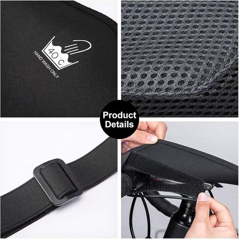 ROCKBROS Bike Trainer Sweat Guard Bicycle Net Frame Cover Absorbs Sweat Protector for Indoor Cycling Training in Saudi Arabia