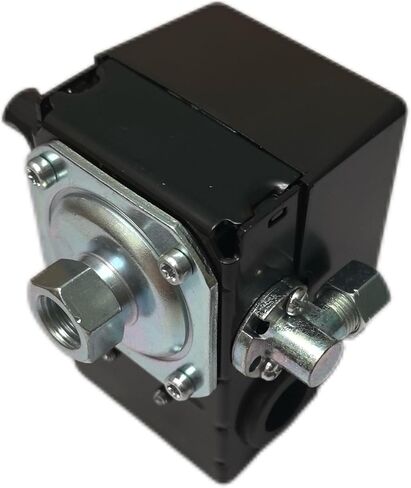 PS3535 صمام التحكم في مفتاح ضغط ضاغط الهواء 69JF7LY متوافق مع Furnas/Hubbell 95-125 PSI in Kuwait