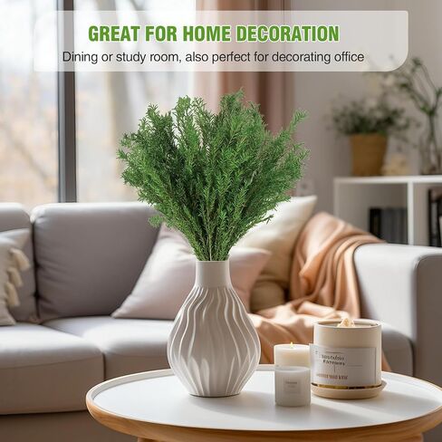 النباتات الخضراء المجففة Melaleuca bracteata F.Muell 5-6oz طول 17.5 "فرع أخضر محفوظ لمزهرية ديكور المنزل تصميم الأزهار DIY ترتيب شمعة العطر 2 حزمة حزمة (الأخضر الطبيعي) in Kuwait