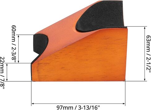 أداة لوثير لدعم الرقبة من QWORK للجيتار، مسند رقبة الجيتار، دعم الرقبة لأداة سلسلة الوسادة لمحطة عمل الجيتار، الكمان، البانجو، القيثارة، المندولين in Kuwait