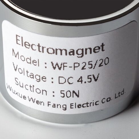 Uxcell 4.5V DC 50N 0.10LB/47g مغناطيس الرفع الكهربائي حامل الملف اللولبي الكهربائي in Saudi Arabia