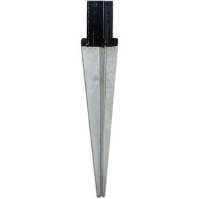 OZCO Building Products 30320 OZCO I2-600 2x2 Square (24") Post Anchors, Silver