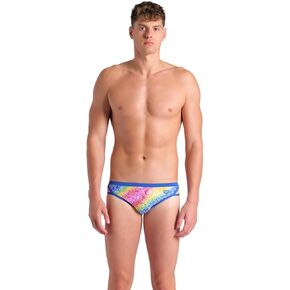 ARENA Performance Men's Let It Beat Collection Swim Briefs MaxLife Swimsuit Athletic Pool Training Competitive Bathing Suit