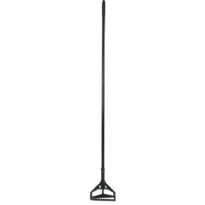 CFS 3696800 Flo-Pac Quick Change Vinyl Coated Metal Handle with Plastic Head, 1" Diameter x 60" Length