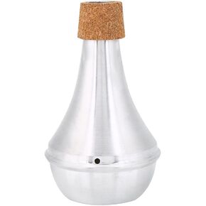 VGEBY Trumpet Mute, Lightweight Aluminum Alloy Practice Silencer Musical Instrument Part Accessory Played Accessories