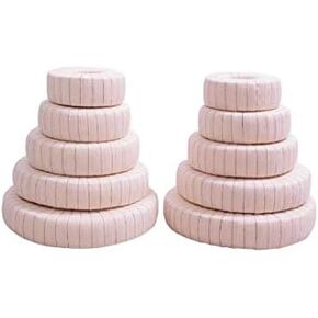 Yoga Chumbal Set Of 10pcs, Pune Chumbals set, Iyengar Yoga, Yoga donuts, Yoga props