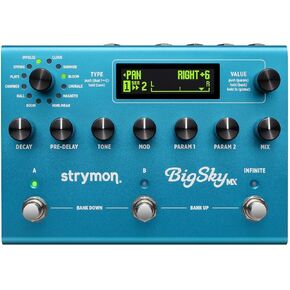 Strymon BigSky MX Reverb Workstation Guitar Effects Pedal for Electric and Acoustic Guitar, Synths, Vocals and Keyboards