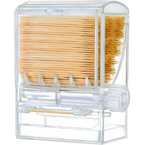 Toothpick Holder Dispensers, Fun toothpick vending machine,Automatic Toothpicks Container, Toothpicks Storage Dispensers Box, for Home Livingroom Kitchen Restaurant£¬tooth picks holder dispenser