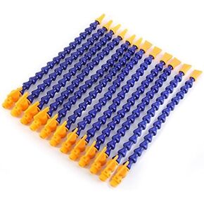 1/4" PT 12Pcs Coolant Hose,Coolant Pipe,for Lathe, Milling, CNC Machine, Hydraulic Machinery and Water Cooling System