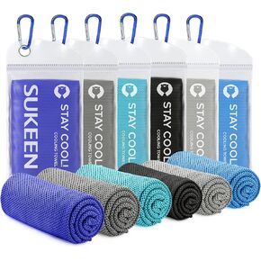 Sukeen Cooling Towel for Neck and Face (40"x12"), Microfiber Bulk Cooling Towels for Athletes Cooling Neck Wraps Instant Cooling Towels for Yoga,Gym,Golf,Running,Fitness and Workout