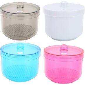 4 Pcs Autoclavable Dental Burs Soak Box, for Cleaning Dental Burr Holder, for Dental Clinic Hospital