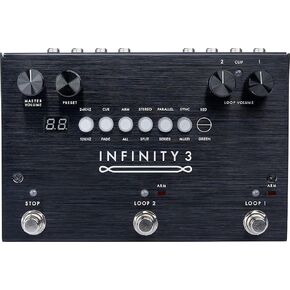 Pigtronix Infinity 3 Hi-Fi Stereo Double Looper Pedal
