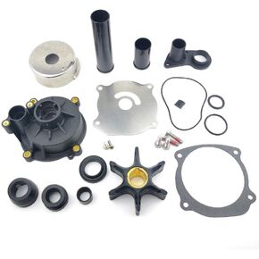 5001595 Water Pump Impeller Repair Kit with Housing for Johnson Evinrude OMC 75 90 105 115 120 130 135 140 150 175 200 225 250 HP V4 V6 V8 Outboard Boat Motor Replacement Parts 435929