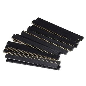 20PCS Single Row Straight Female Pin Socket Pin Header Connector Pin Strip 2.54mm Spacing for PCB Board Shield