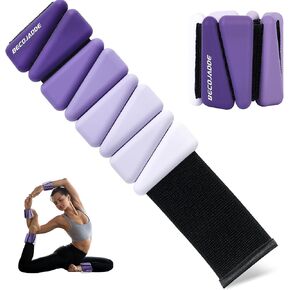 Wrist Weights for Women At Home 1Lb Ankle Weights Set of 2 Adjustable Weighted Wristbands Arm Leg Weights for Women Men