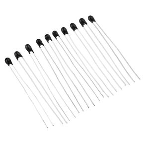 uxcell NTC Thermistors Resistor MF52 3950 10 Values 100 Pcs Inrush Current Limiter Temperature Sensor Assortment Kit (1K 2K 3K 4.7K 5K 10K 20K 47K 50K 100K Ohm)