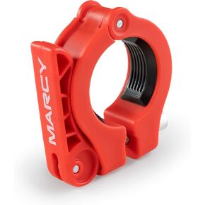 Marcy Olympic Barbell Lock Collar Clips to Secure Olympic Weight Plates on an Olympic Bar - OBC-7RD