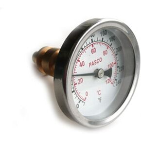Pasco 1449 Dial Thermometer with Brass Well with 2.5-Inch Face