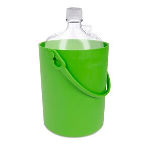 Safety Bottle Carrier, 4.5 Liter Capacity, Green