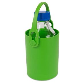 Safety Bottle Carrier, 1.5 Liter Capacity, Green