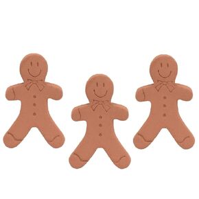 Original Brown Sugar Saver and Softener, Terracotta, Gingerbread Girl, Set of 3