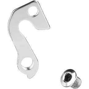 Derailleur Hanger, Aluminum Alloy Rear Derailleur Hanger 94 Bike Tail Hook for GT, Aggressor, Avalanche, KHS, Timberline, Kestrel, Kettler, Mongoose Mountain Road Bicycles MTB Parts (Silver)