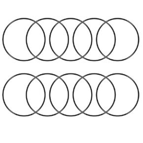 uxcell Nitrile Rubber O-Rings 54mm OD 50mm ID 2mm Width, Metric Sealing Gasket for Automotive Machine Plumbing, Pack of 10