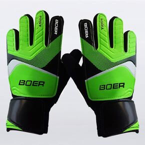 Football Goalkeeper Gloves Kids Soccer Goalie Gloves: Children Football Gloves with Strong Grip Hand Protection, Professional Football Goalie Gloves Double Wrist Protection for Youth Boy