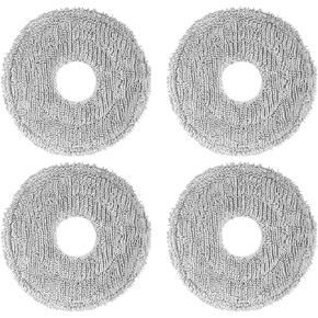 dreame Mop Pads Compatible with L10s Pro Ultra/X30 Ultra/X40 Ultra, Wet Mopping Pads for Mopping Floor (4 PCS)