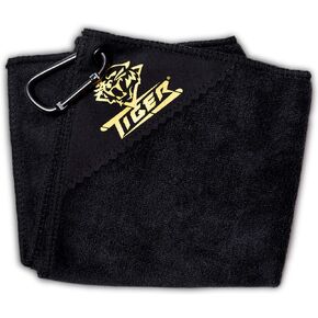 Tiger Microfiber Billiard Towel with Hook 11.5"x11.5"