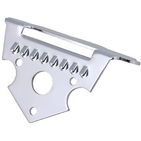 Bstinay Eight-string Metal Triangle Mandolin Tailpiece Parts for Electric Guitar Sliver