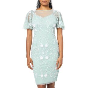 Adrianna Papell Women's Beaded Short Dress in Kuwait