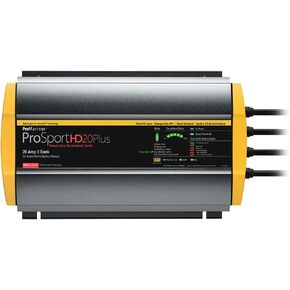 ProMariner ProSportHD 20 Plus Global Gen 4-20 Amp - 3-Bank Battery Charger
