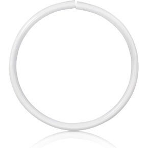 Basketball Rim Replacement for Poolmaster Splashback, Pool Basketball Hoop Rebounder Game Outdoor, PVC Replacement Basketball Backboard White Ring for Poolside