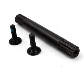 8 Spline CHROMOLY BMX Spindle for 19mm Bottom Bracket (Set of 1Black)