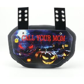 Football Back Plate Adult Back Protect Pads Football Player Rear Protective Pads Call Your Mom Pumpkin