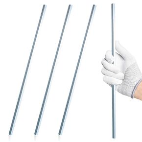 1/4" Square Steel Bar Stock Cold Drawn Stainless Steel Bar 1/4 X 1/4 X 12 Inches Zn Coated Keyway Flat Metal Key Stock 4 Pcs