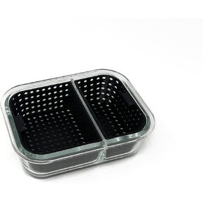محطة تنظيف Dual Dunk Iso Soak (كبيرة، أسود)