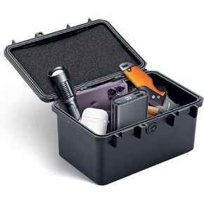 KIWIFOTOS IP67 Waterproof Outdoor Dry Box for Boat, Kayak, and Camping, Diving & Cameras, Phones, Outdoor Fishing, Hiking Gear Storage Shockproof Protector Hard Case