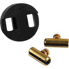RUIAN 2Pcs Cello Wolf Tone Eliminator Suppressor Clip with Rubber Mute