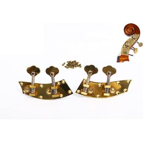 Yinfente 4/4 Cello Peg Full Size Cello Parts Metal Body Machine head String Winder