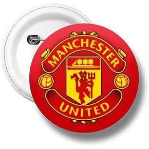 Manchester City Football Club Pin Badge, 1 inch Pack of 2