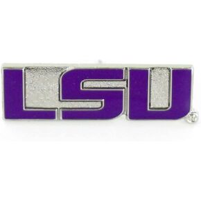 aminco NCAA LSU Tigers Team Logo Pin, team color (CCP-PN-001-50)