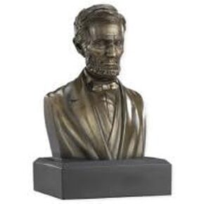 6" CIVIL WAR PRESIDENT ABE ABRAHAM LINCOLN BRONZE BUST in Saudi Arabia