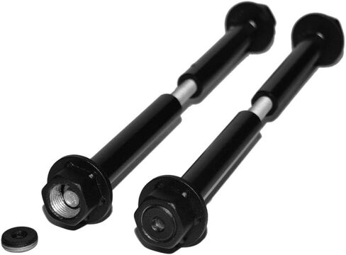 Ozco Building Products 56649 3/4-inch by 4-inch to 6-inch OWT Timber Bolts (2 per Pack), Black in Saudi Arabia