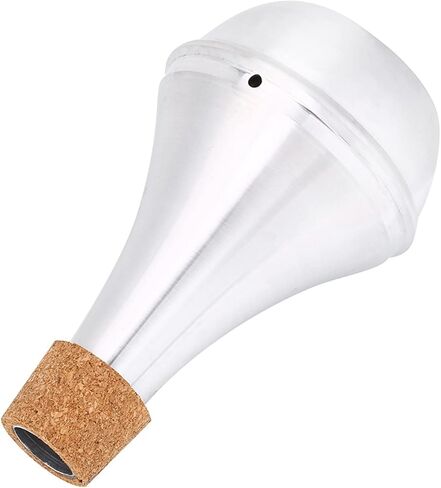 كتم صوت البوق المستقيم، كاتم صوت بوق عملي متين، صوت واضح من سبائك الألومنيوم للتدريب أو الإحماء بهدوء في المنزل واللعب في الداخل in Kuwait