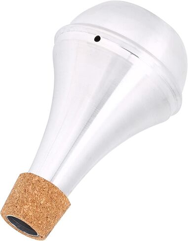 كتم صوت البوق المستقيم، كاتم صوت بوق عملي متين، صوت واضح من سبائك الألومنيوم للتدريب أو الإحماء بهدوء في المنزل واللعب في الداخل in Kuwait