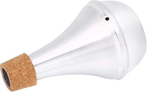 كتم صوت البوق المستقيم، كاتم صوت بوق عملي متين، صوت واضح من سبائك الألومنيوم للتدريب أو الإحماء بهدوء في المنزل واللعب في الداخل in Kuwait