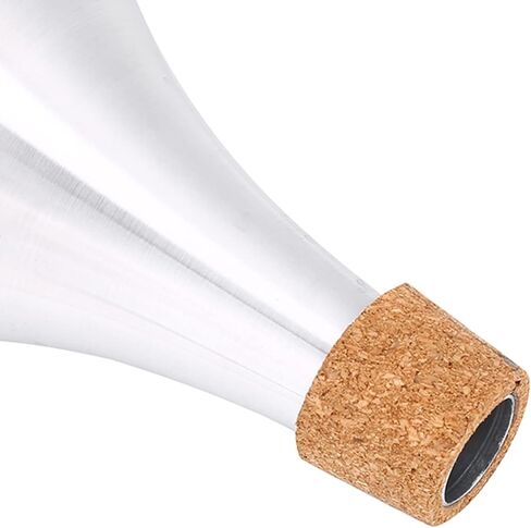 كتم صوت البوق المستقيم، كاتم صوت بوق عملي متين، صوت واضح من سبائك الألومنيوم للتدريب أو الإحماء بهدوء في المنزل واللعب في الداخل in Kuwait